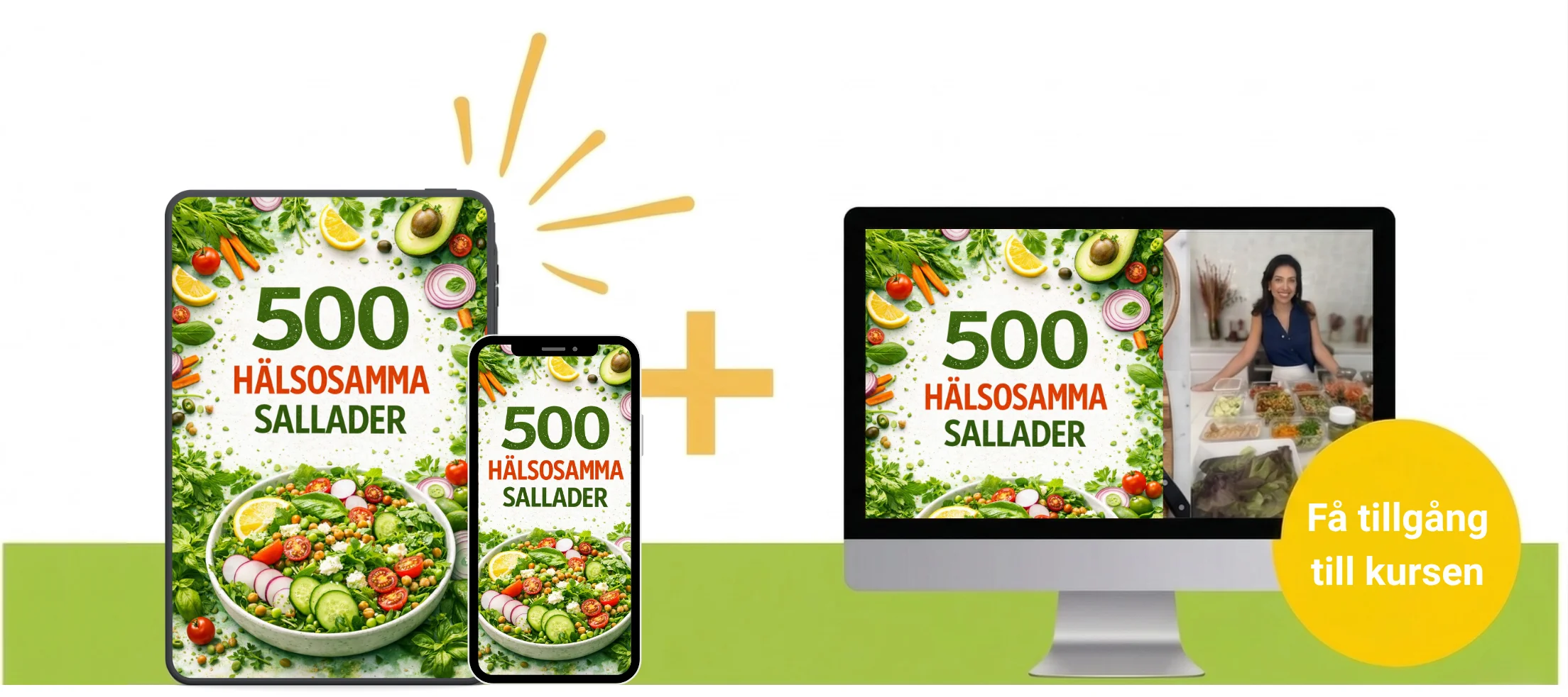 Goda Sallader för varje dag + Guiden Sallader i praktiken